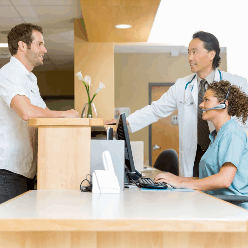 The PatientPath™ Waiting Room Management module provides streamlined workflows