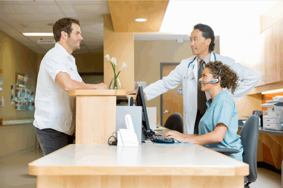 The PatientPath™ Waiting Room Management module provides streamlined workflows